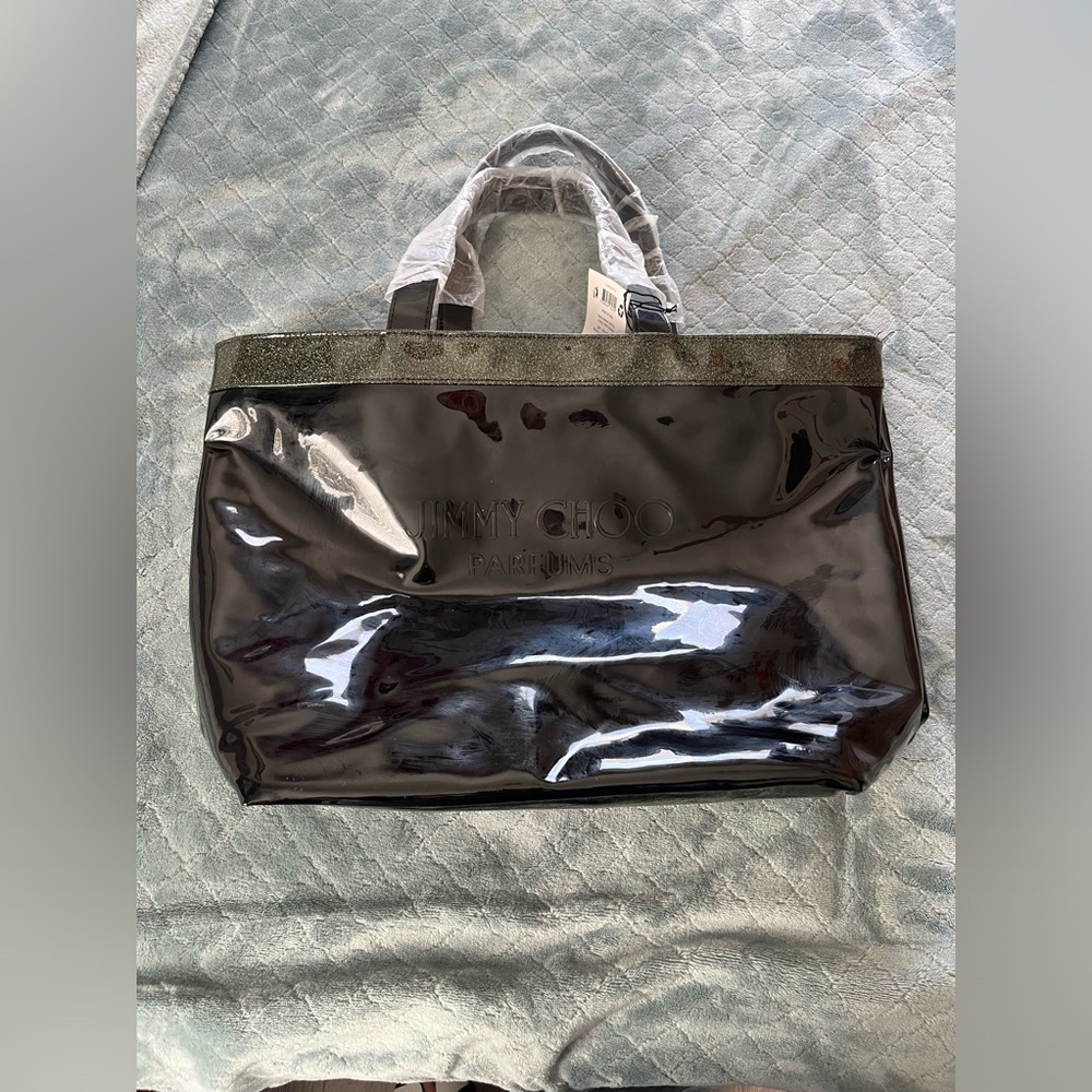 NWT Jimmy‎ Choo fragrance pvc tote bag